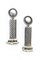 Lamp Style Oxidised Earrings 20g
